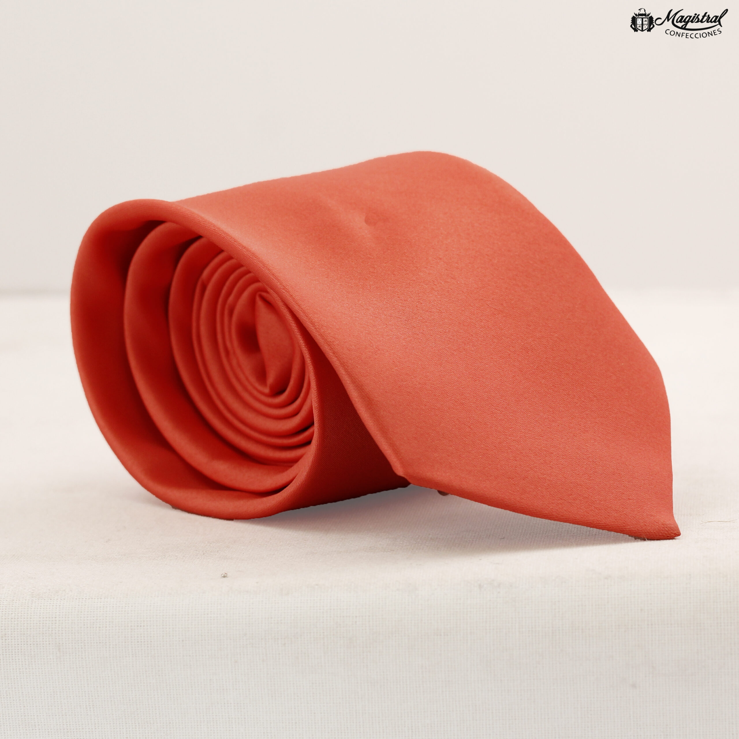 Corbata Coral Liso