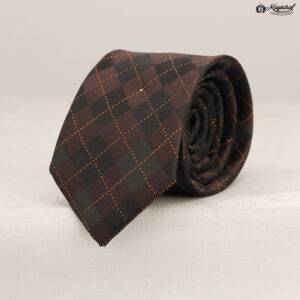 Corbata Marrón a Cuadros