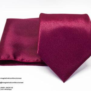 Corbata de Raso Bordo