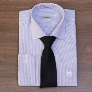 Camisa Mangas Largas Rayas Negras