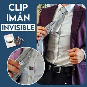 Clip de corbata Invisible magnético