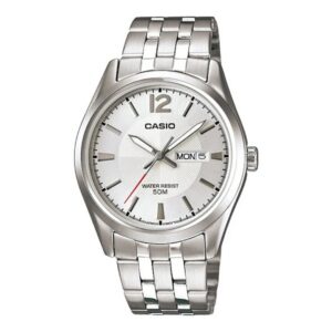 Reloj Casio Caballero Fondo Blanco 38mm